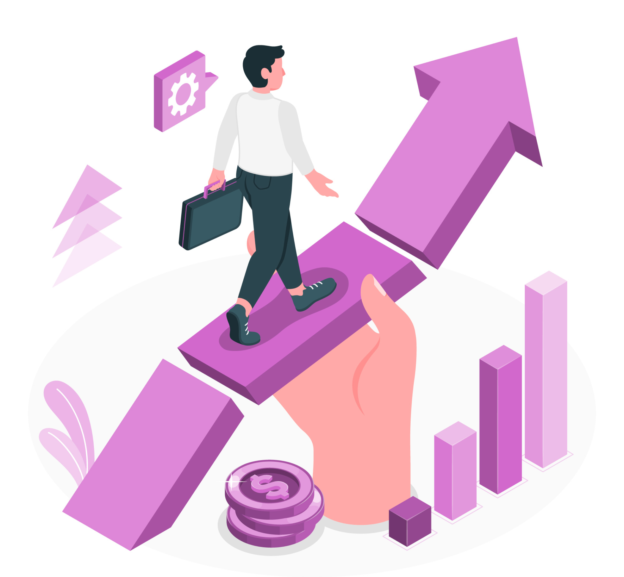 Mobile app development team collaborating on a project